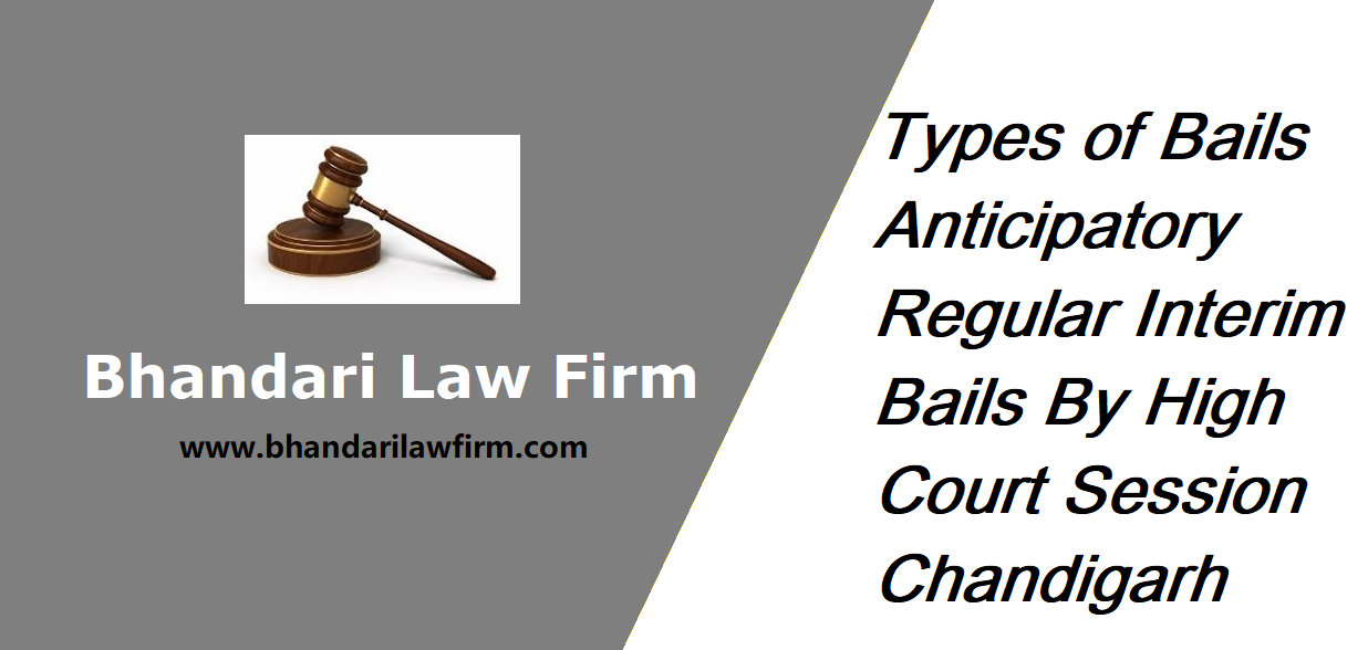 Anticipatory Regular Interim Bails Bhandari Law Firm