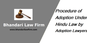 Adoption Under Hindu Law By Adoption Lawyers in Chandigarh