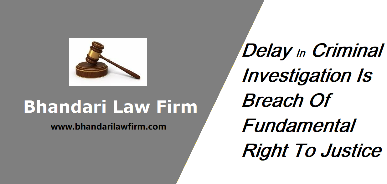 Delay Definition Criminal Justice