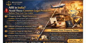 Most Common NRI Property Issues in India & Their Legal Solutions